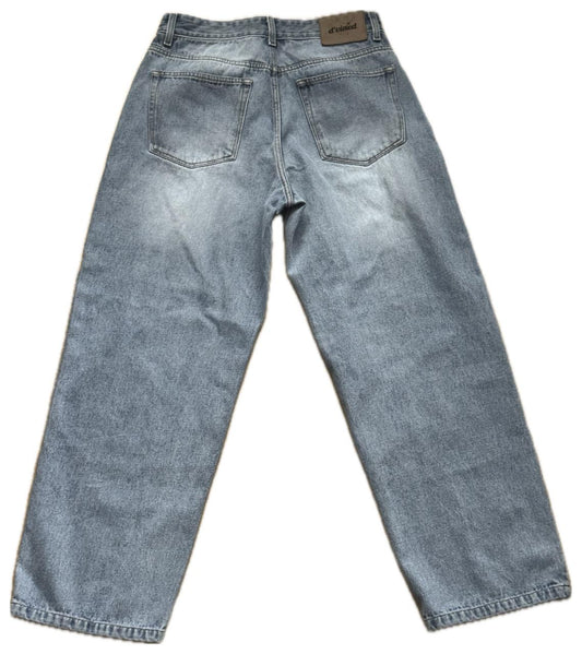 Light Loose Straight Jeans