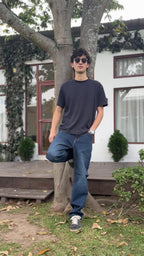 LOOSE FIT DARK WASH